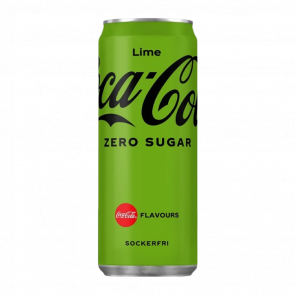 Напій Coca-Cola Lime Zero Sugar 330ml - Retromagaz