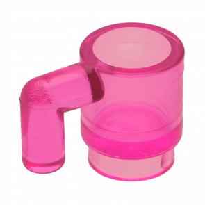 Посуда Lego Cup 3899 6264 28655 4143404 6167767 Trans-Dark Pink 4шт Б/У