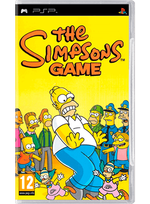 Гра Sony PlayStation Portable The Simpsons Game Англійська Версія Б/У - Retromagaz