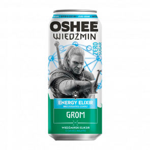 Напій Енергетичний Oshee Witcher Energy Elixir Grom Mojito Zero 500ml - Retromagaz