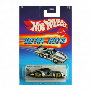 Тематична Машинка Hot Wheels '78 Porsche 935-78 Ultra Hots 1:64 HDG52/HRX11 Silver - Retromagaz