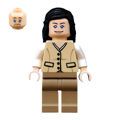 Фігурка Lego Indiana Jones Marion Ravenwood Tan Vest Dark Tan Legs Films iaj019 Б/У - Retromagaz