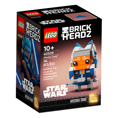 Конструктор Lego Star Wars Асока Тано BrickHeadz 40539 Новый - Retromagaz