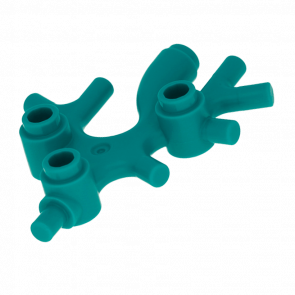 Растение Lego Другое Thallus Seaweed Coral 49577 6262134 Dark Turquoise 2шт Б/У - Retromagaz