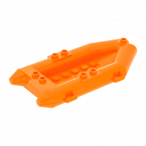 Для Судна Lego Основа Rubber Raft Small 30086 75977 4527308 6029882 Orange Б/У - Retromagaz