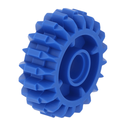 Technic Lego Шестірня 20 Tooth Double Bevel with Clutch on Both Sides 35185 6224999 Blue Б/У - Retromagaz