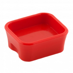 Посуд Lego Dish Rectangular 93082c 4652900 Red 2шт Б/У