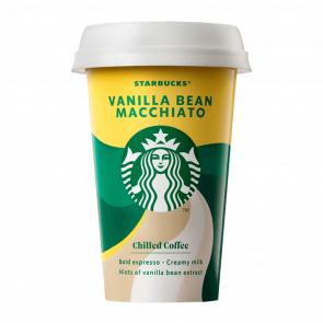 Напій Starbucks Кавовий Vanilla Bean Macchiato 220ml - Retromagaz