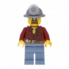 Lego Фигурка City Construction Worker Строитель 2 cty0309 1 Ориг Б/У H - Retromagaz