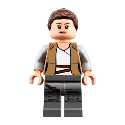 Фігурка Lego Джедай Rey Dark Tan Jacket Star Wars sw0888 Б/У - Retromagaz