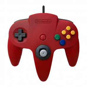 Геймпад Проводной Nintendo N64 NUS-005 Red 1.8m Б/У - Retromagaz