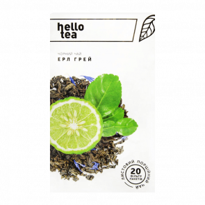 Чай Пакетированный Черный Hello Tea Эрл Грей 40g