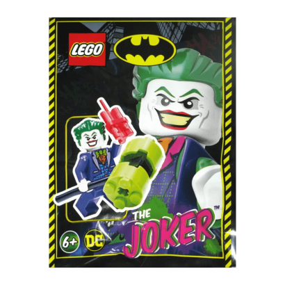 Конструктор Lego Фігурка The Joker Foil Pack DC Super Heroes 211905 sh0515 Новий - Retromagaz