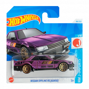 Машинка Базовая Hot Wheels Nissan Skyline RS (KDR30) J-Imports 1:64 HTC40 Purple