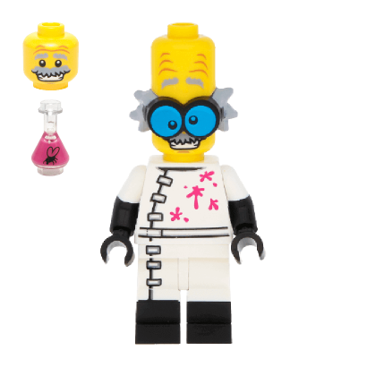 Фигурка Lego Series 14 Monster Scientist Collectible Minifigures col14-3 Новый - Retromagaz