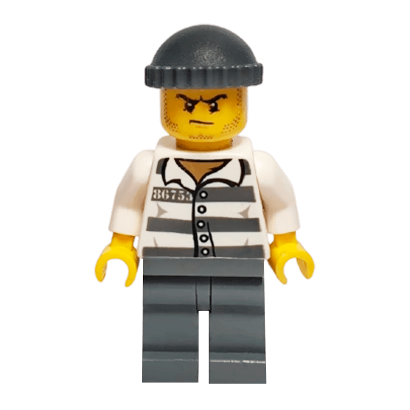 Фігурка Lego Police 973pb1557 Prisoner 86753 City cty0480 Б/У - Retromagaz