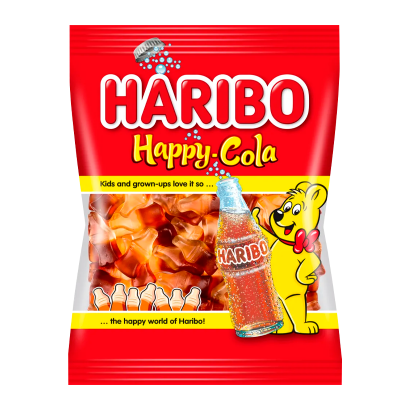 Конфеты Жевательные Haribo Happy-Cola 175g - Retromagaz