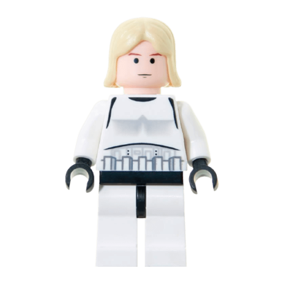 Фигурка Lego Джедай Luke Skywalker Stormtrooper Outfit Star Wars sw0204 1 Б/У - Retromagaz