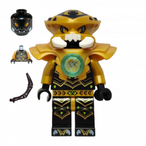 Фигурка Lego Scorpion Tribe Scorm Dark Brown Appendage Legends of Chima loc056 Б/У - Retromagaz