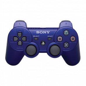 Геймпад Бездротовий Sony PlayStation 3 DualShock 3 Blue Б/У