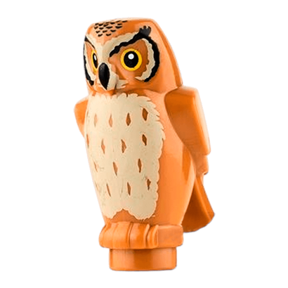 Фигурка Lego Воздух Owl Animals 92084pb04 Medium Nougat Б/У - Retromagaz