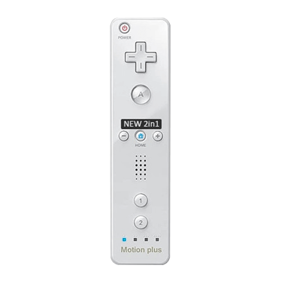 Контроллер Беспроводной RMC Wii Remote Plus White Новый - Retromagaz