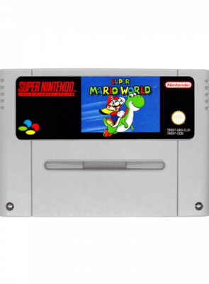 Игра Nintendo SNES Super Mario World Europe Английская Версия Только Картридж Б/У - Retromagaz