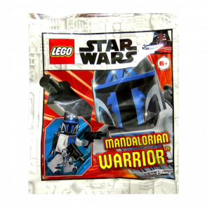 Конструктор Lego Фігурка Mandalorian Warrior Loyalist Foil Pack Star Wars 912286 sw1164 Новий - Retromagaz