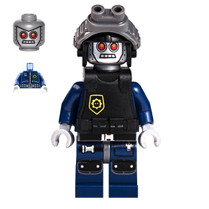 Фигурка Lego The Lego Movie Robo SWAT Cartoons tlm055 1 Б/У - Retromagaz