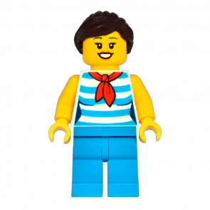 Фигурка Lego People 973pb2734 Diner Employee City cty1213 Б/У