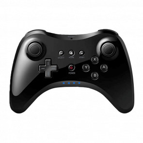 Геймпад Бездротовий RMC Wii U Pro Controller Black Б/У - Retromagaz