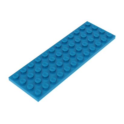 Пластина Lego Обычная 4 x 12 3029 6227258 6343650 Dark Azure 4шт Б/У - Retromagaz