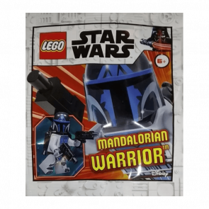 Конструктор Lego Фигурка Mandalorian Warrior Loyalist Foil Pack Star Wars 912286 sw1164 Новый - Retromagaz