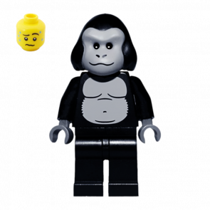 Фігурка Lego Series 3 Gorilla Suit Guy Collectible Minifigures col048 Б/У