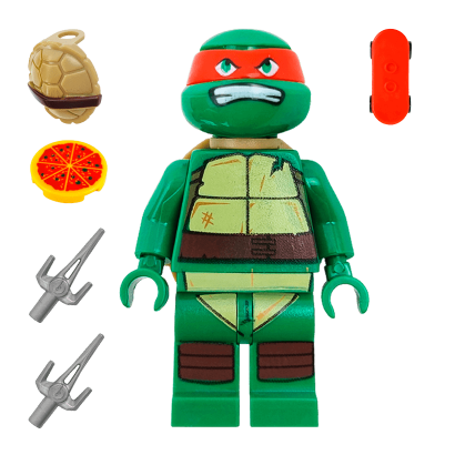 Фигурка RMC Teenage Mutant Ninja Turtles Raphael Cartoons tnmtr002 Новый - Retromagaz