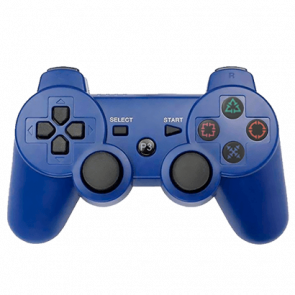 Геймпад Бездротовий RMC PlayStation 3 Blue Б/У - Retromagaz