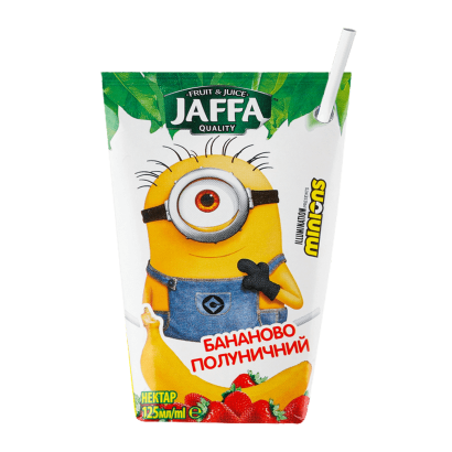 Сік Jaffa Бананово-Полуничний Minions 125ml - Retromagaz