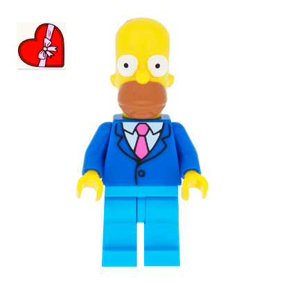 Фігурка Lego The Simpsons Homer Date Night Cartoons colsim2-1 Новий - Retromagaz