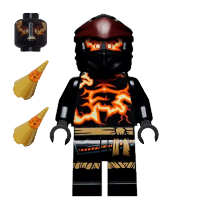 Конструктор Lego Фігурка Cole Foil Pack #8 Spinjitzu Burst Ninjago 892071 njo612 Новий - Retromagaz