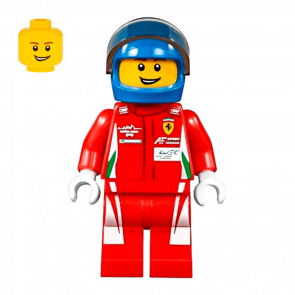 Фигурка Lego Speed Champions Ferrari 488 GTE Race Car Driver Другое sc066 Б/У