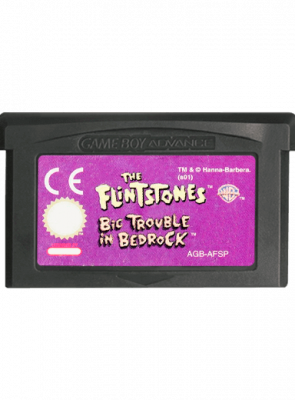 Игра RMC Game Boy Advance The Flintstones: Big Trouble in Bedrock Английская Версия Только Картридж Б/У - Retromagaz