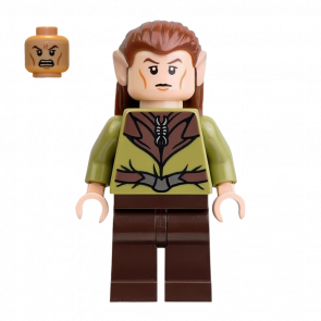 Фигурка Lego The Hobbit Mirkwood Elf Guard Hair Films lor053 Б/У