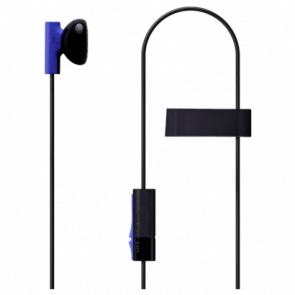 Гарнитура Проводной Sony PlayStation 4 Mono Chat Earbud Black Blue Б/У