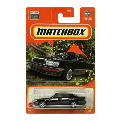 Машинка Большой Город Matchbox 1994 Lexus LS 400 Highway 1:64 Black - Retromagaz