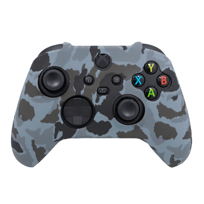 Чехол Силиконовый RMC Xbox Series Urban Camo Dark Grey Новый - Retromagaz