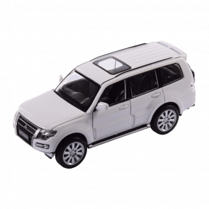 Машинка Автопром Mitsubishi Pajero 4WD Turbo 1:43 White