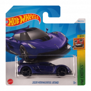 Машинка Базовая Hot Wheels 2020 Koenigsegg Jesko Exotics 1:64 HTC21 Purple - Retromagaz