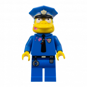 Фигурка Lego The Simpsons Chief Wiggum Cartoons sim023 Б/У - Retromagaz