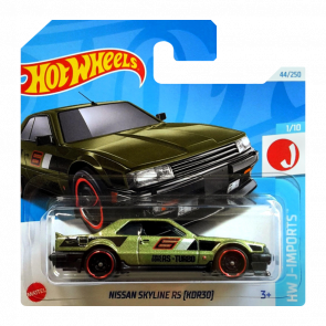 Машинка Базова Hot Wheels Nissan Skyline RS (KDR30) J-Imports 1:64 HTD06 Green - Retromagaz