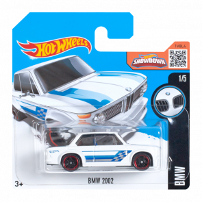 Машинка Базовая Hot Wheels BMW 2002 BMW 1:64 DHX60 White